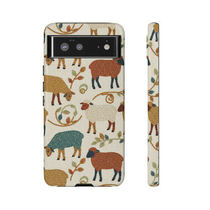 Folksy Sheep Phone Case