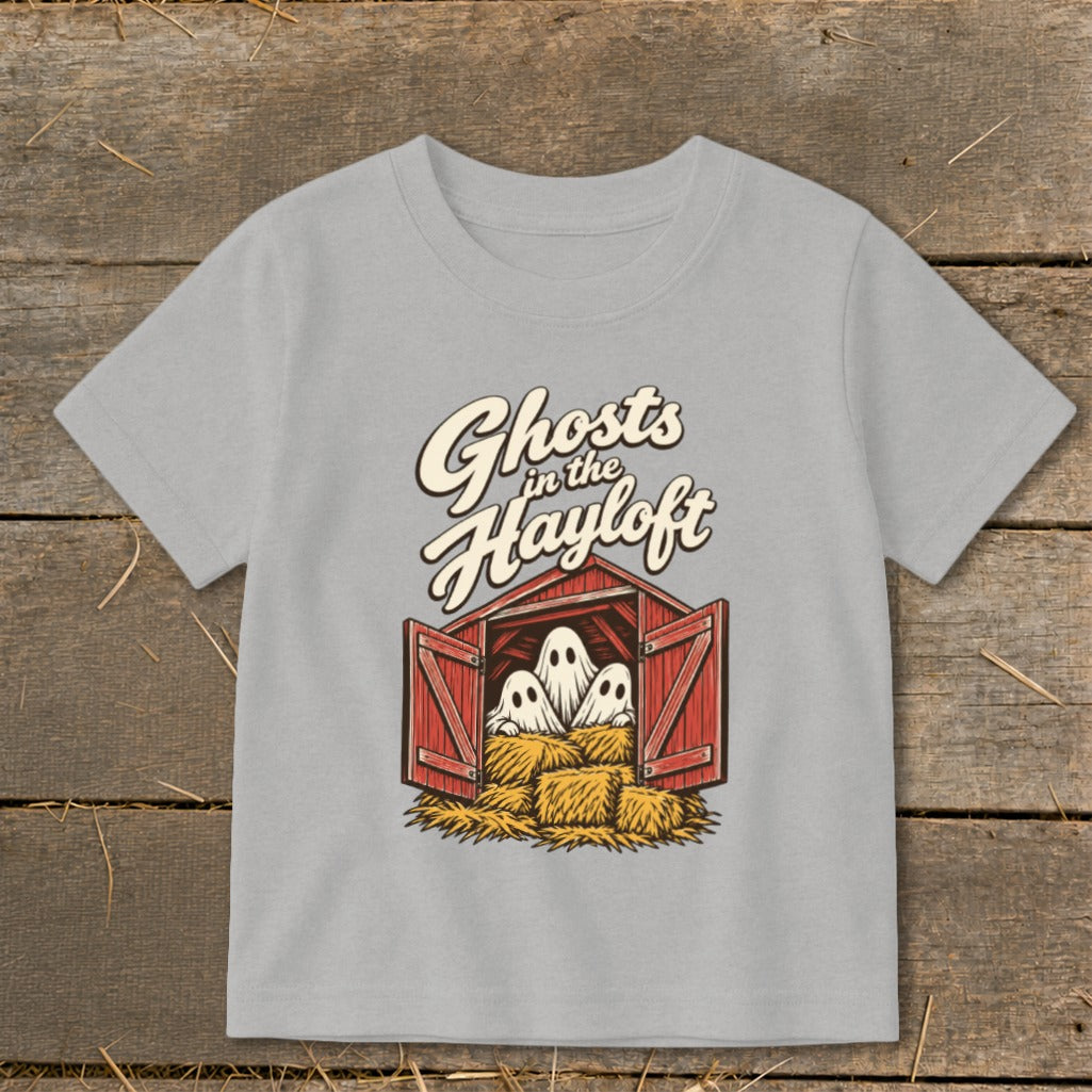 Ghosts in the Hayloft Toddler Tee