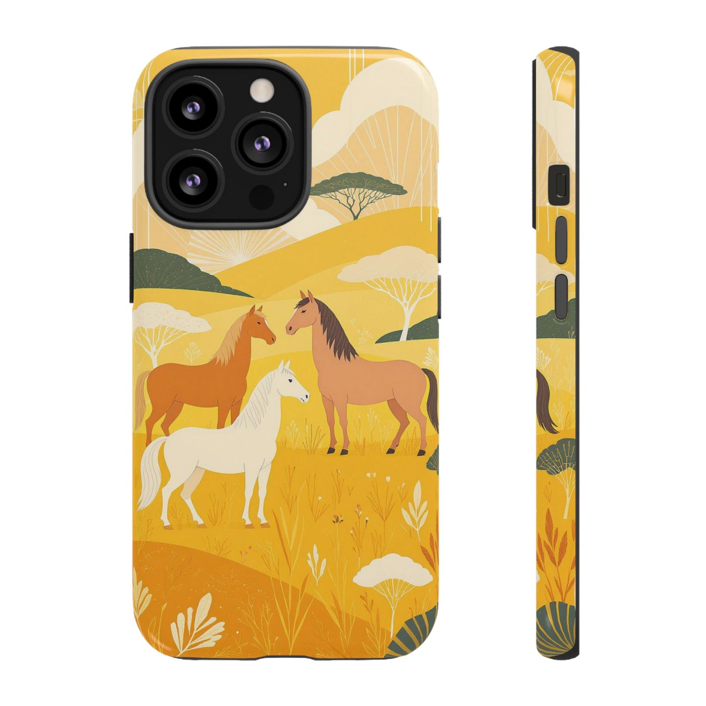 Horse Vintage Art Phone Case