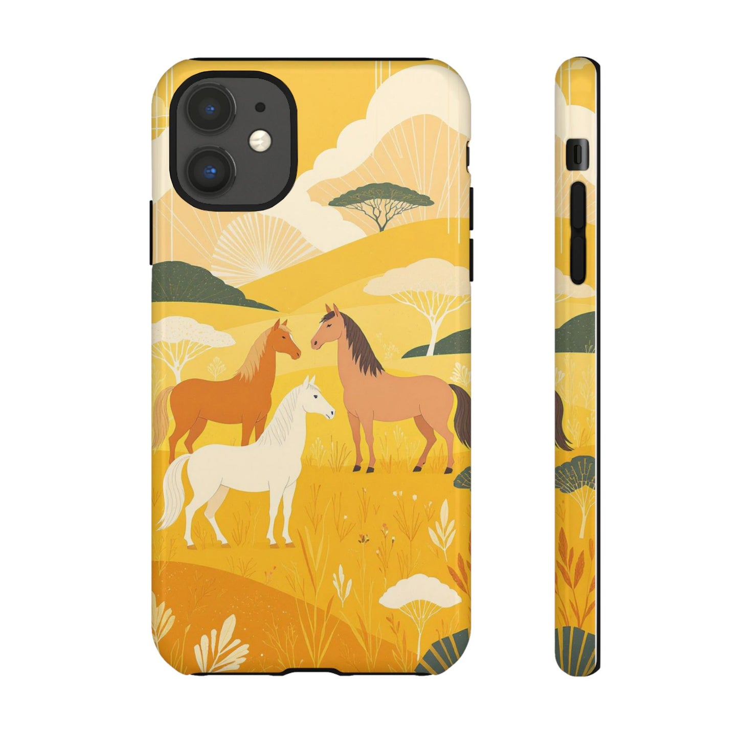 Horse Vintage Art Phone Case