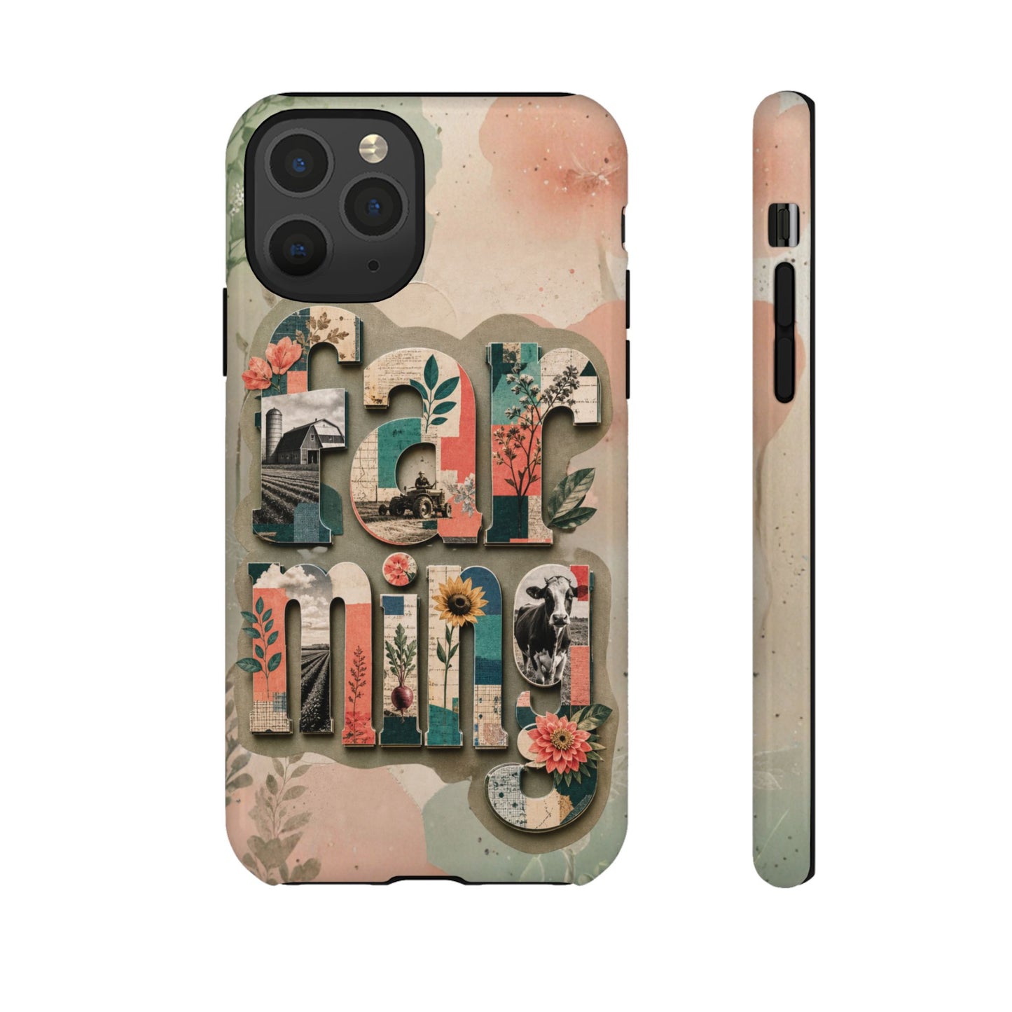 Farming Scrapbook Phone Case