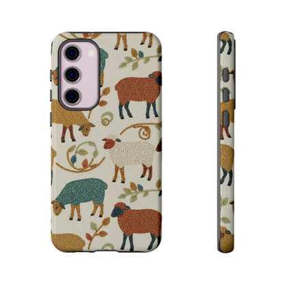 Folksy Sheep Phone Case