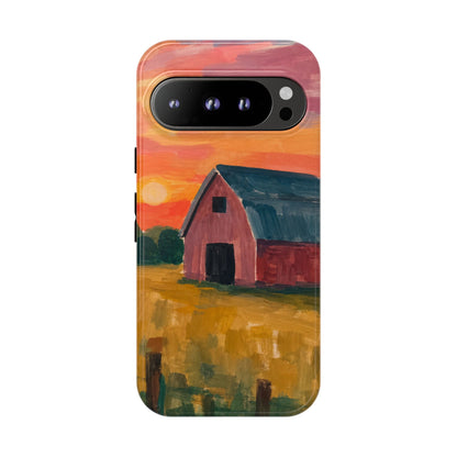 Watercolor Barn Phone Case