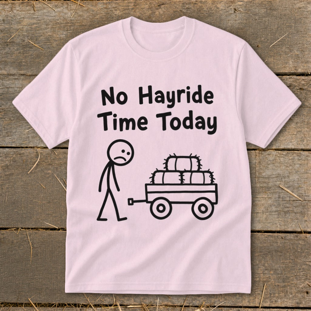 No Hayride Time Today Youth Tee