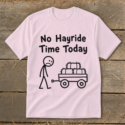 No Hayride Time Today Youth Tee