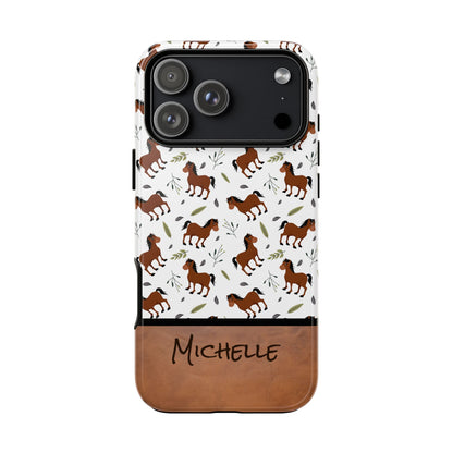Personalized Horse Phone Case
