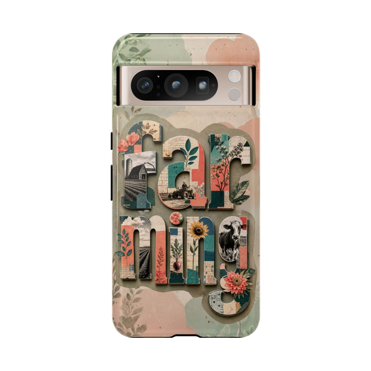 Farming Scrapbook Phone Case