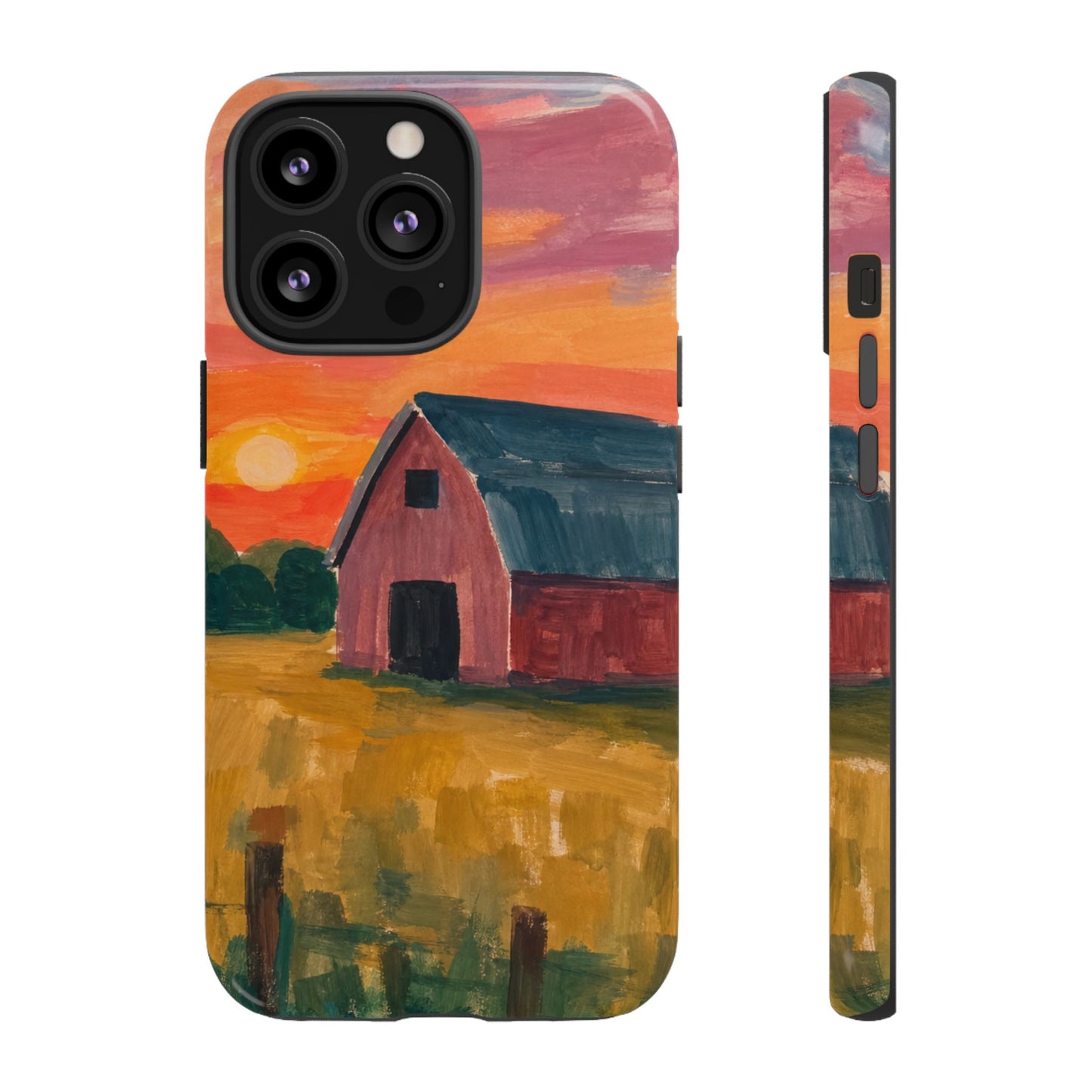 Watercolor Barn Phone Case