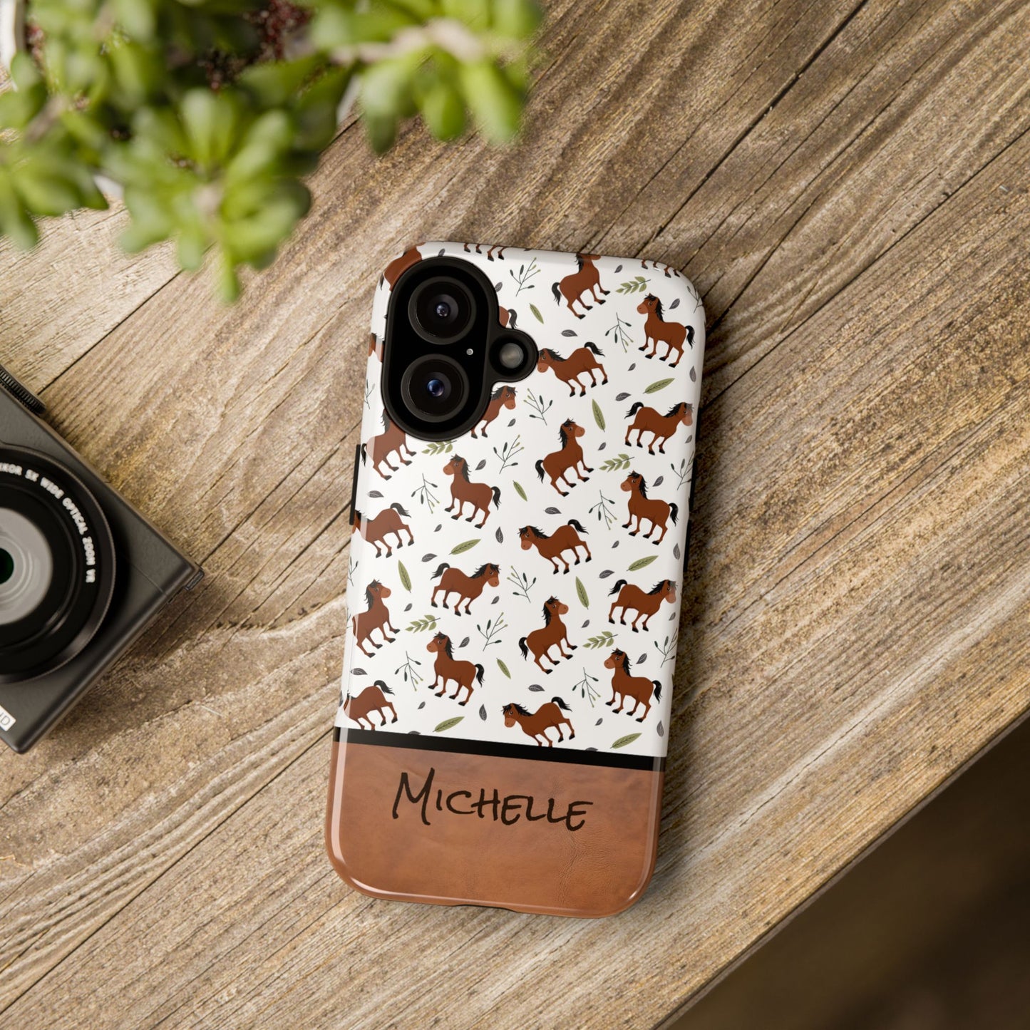 Personalized Horse Phone Case
