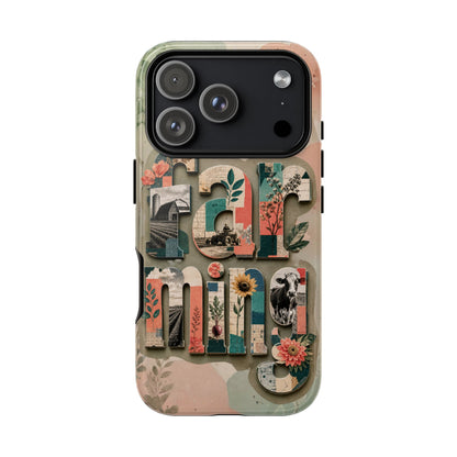 Farming Scrapbook Phone Case