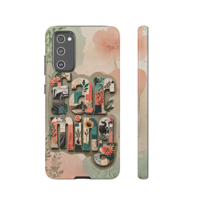 Farming Scrapbook Phone Case
