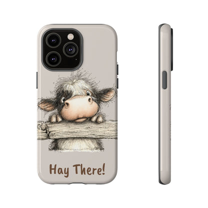 Hay There Cow Phone Case