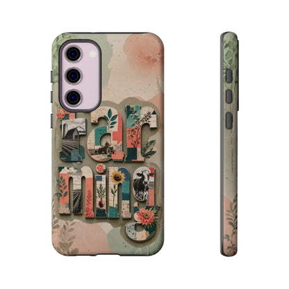 Farming Scrapbook Phone Case