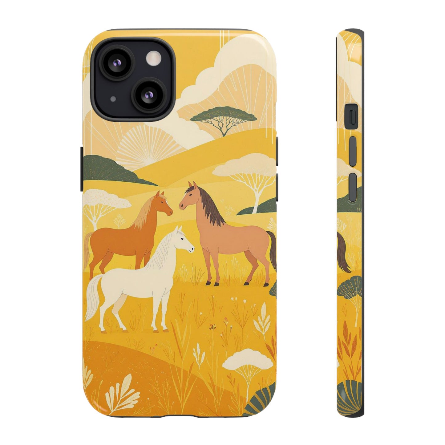 Horse Vintage Art Phone Case