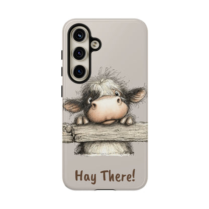 Hay There Cow Phone Case