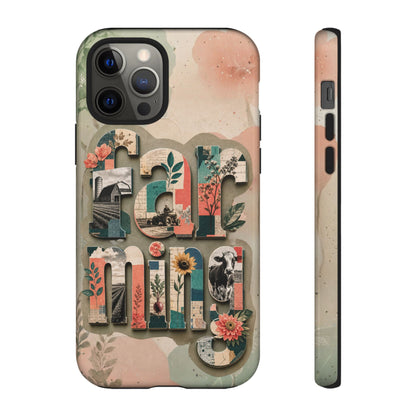 Farming Scrapbook Phone Case