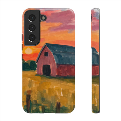 Watercolor Barn Phone Case