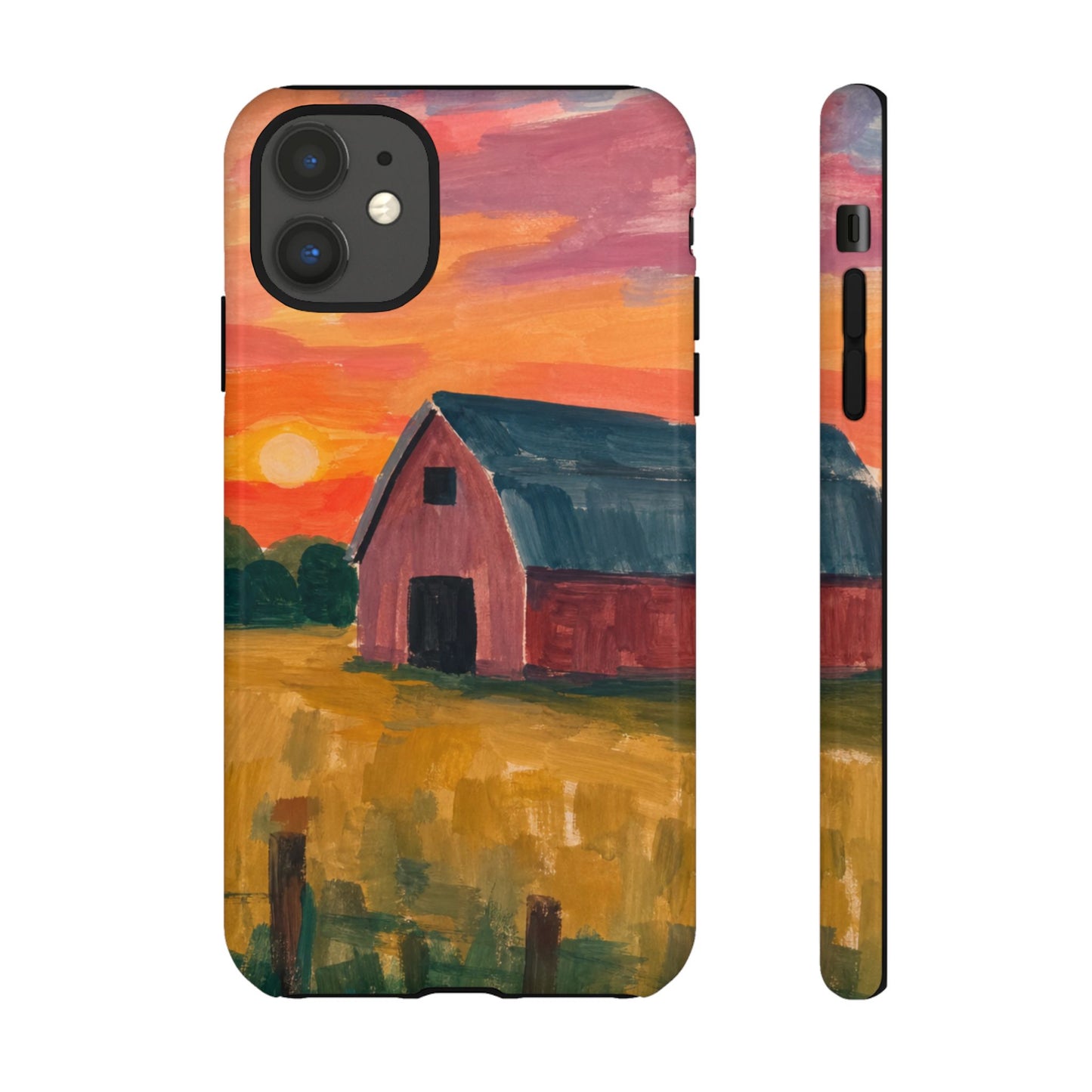 Watercolor Barn Phone Case