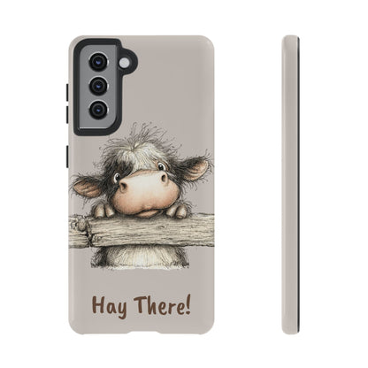Hay There Cow Phone Case