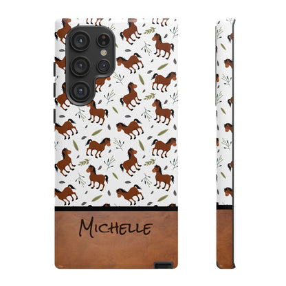 Personalized Horse Phone Case