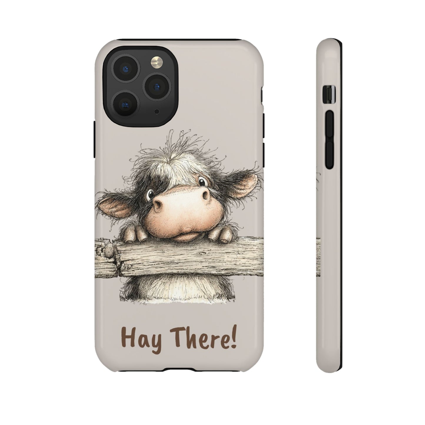 Hay There Cow Phone Case