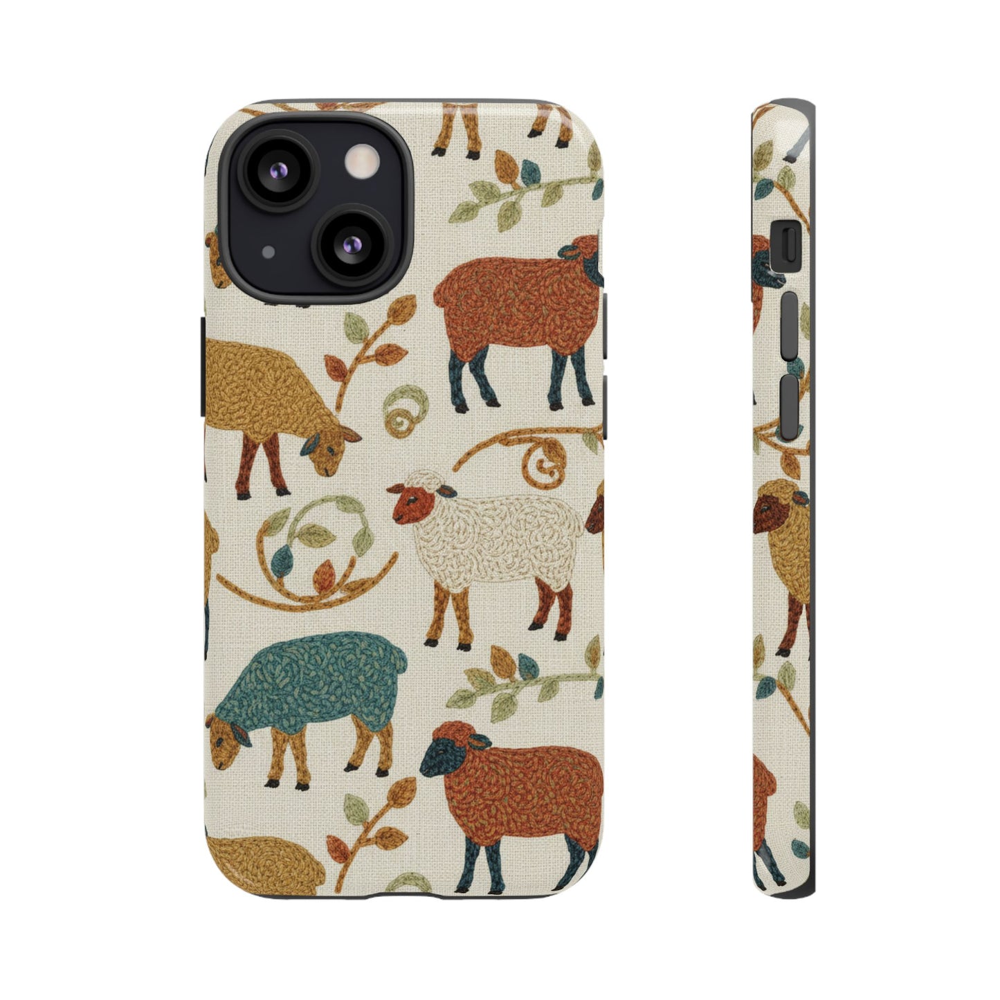 Folksy Sheep Phone Case