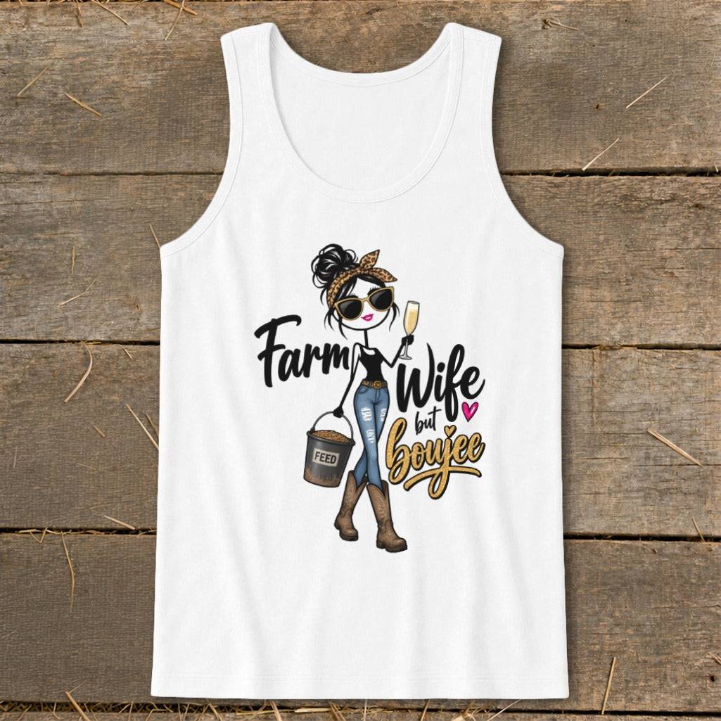 Boujee Farm Wife Tank Top