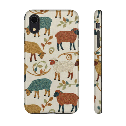 Folksy Sheep Phone Case