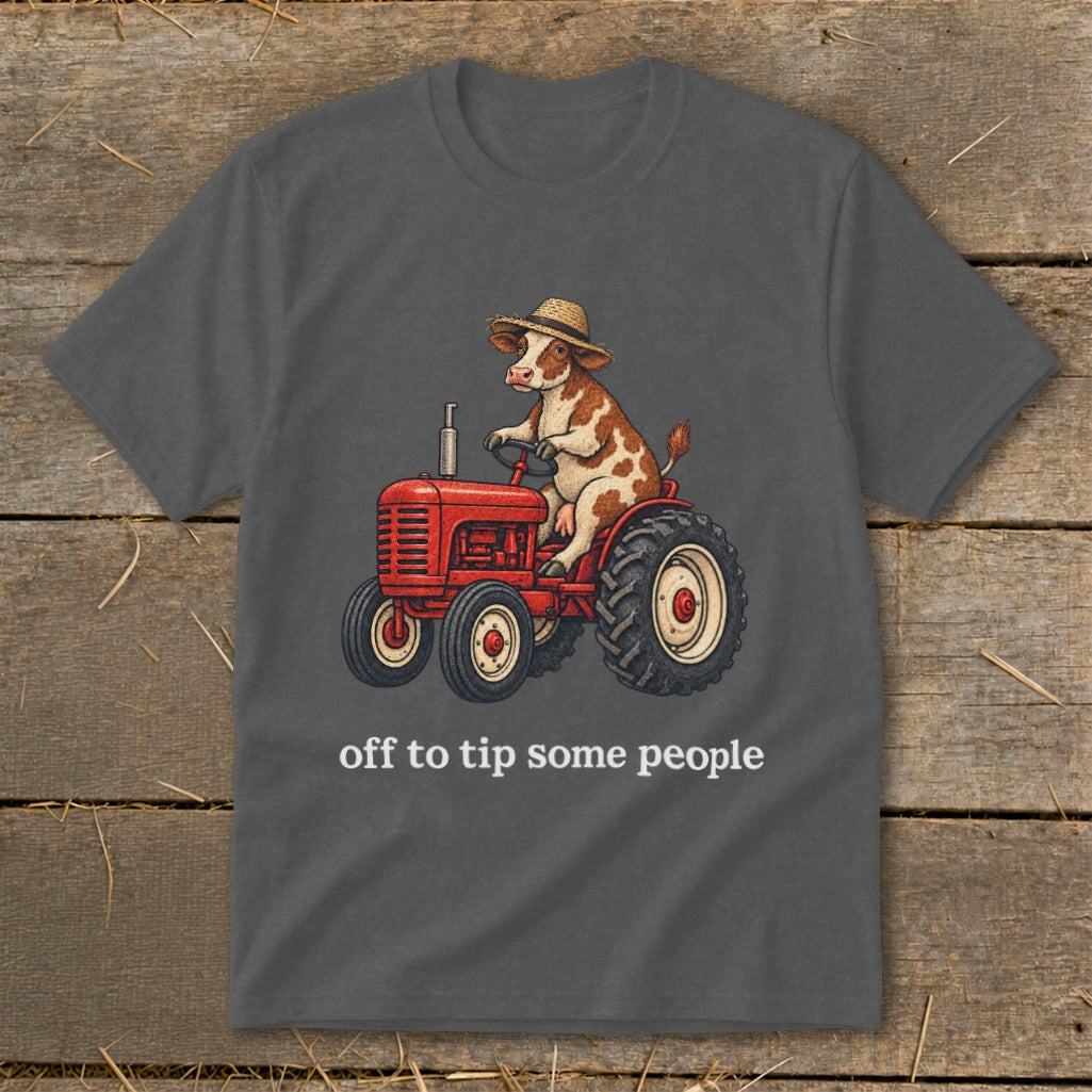 Off To Tip People Youth Tee
