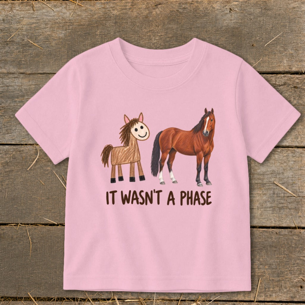 It Wasn't a Phase Drawing Toddler Tee