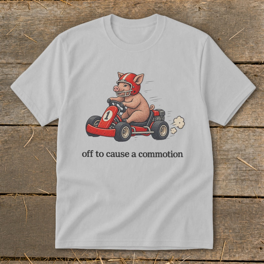 Off To Cause a Commotion Youth Tee