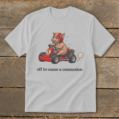 Off To Cause a Commotion Youth Tee