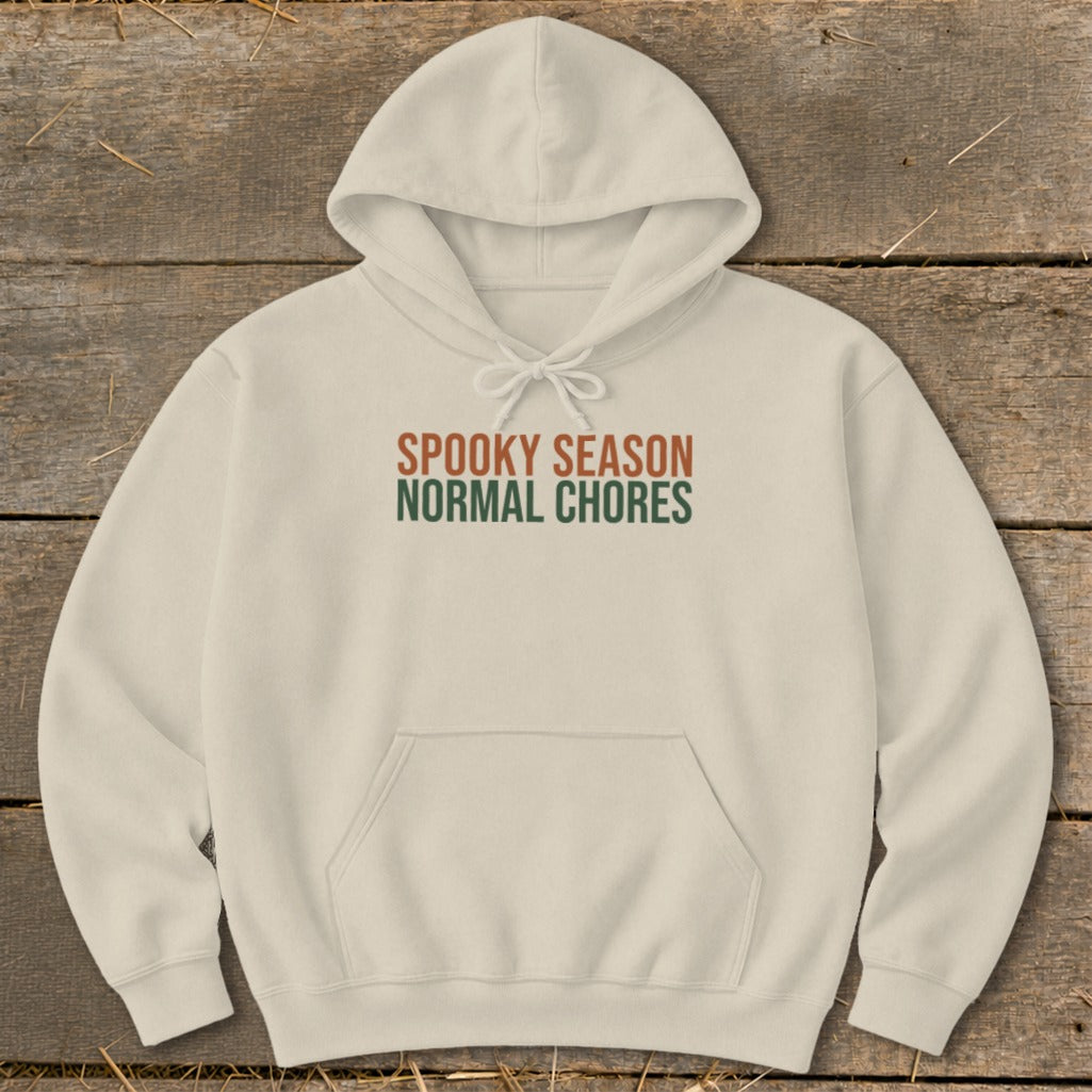 Spooky Season Normal Chores Hoodie