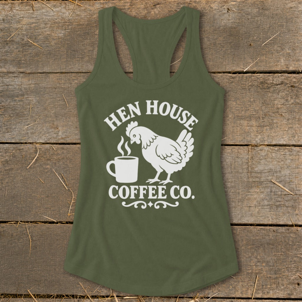 Hen House Coffee Co. Racerback Tank