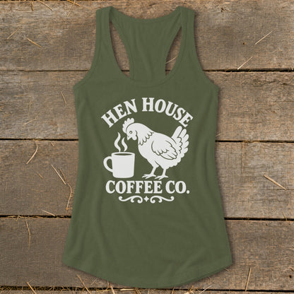 Hen House Coffee Co. Racerback Tank
