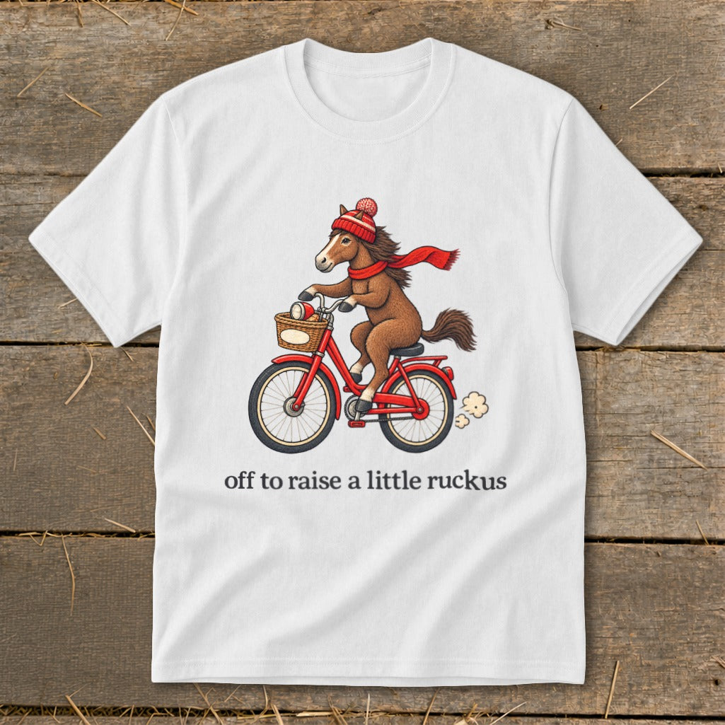 Off To Raise a Little Ruckus Youth Tee