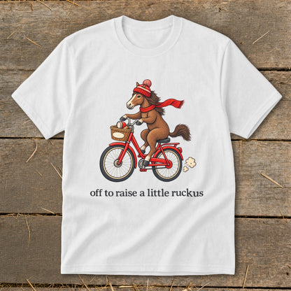Off To Raise a Little Ruckus Youth Tee