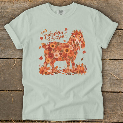 Fall Floral Nubian Goat Signature Tee