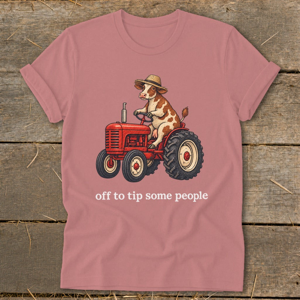 Off To Tip People Softstyle Tee