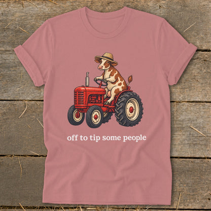 Off To Tip People Softstyle Tee