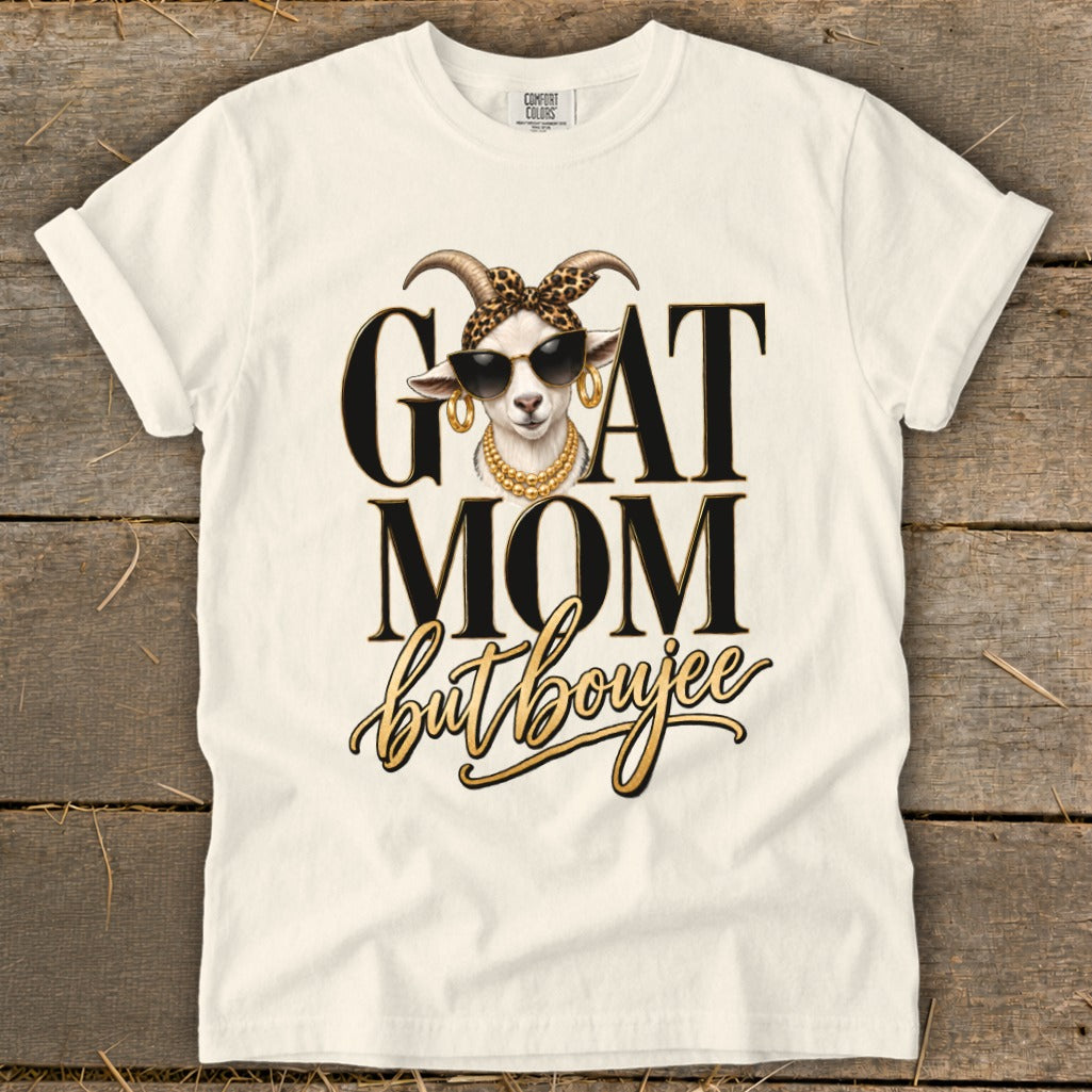 Goat Mom but Boujee Signature Tee