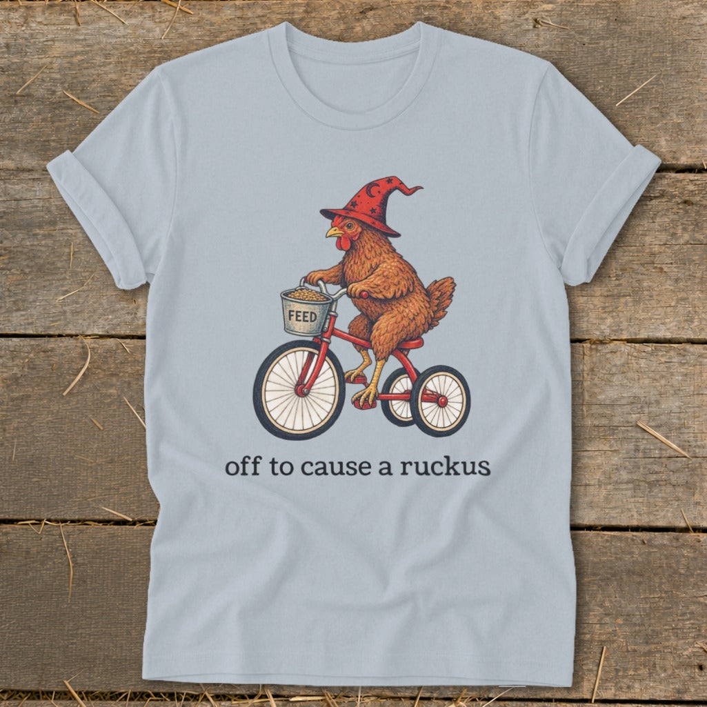 Off To Cause a Ruckus Softstyle Tee