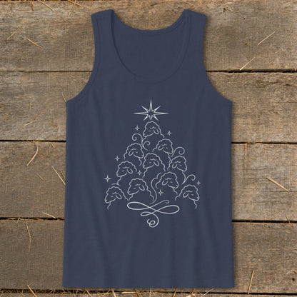 Elegant Sheep Tree Tank Top