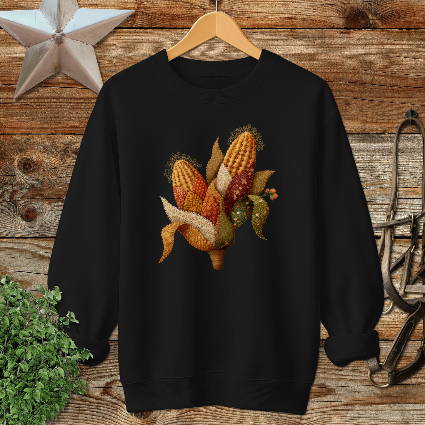 Autumn Harvest Corn Graphic Sweatshirt product