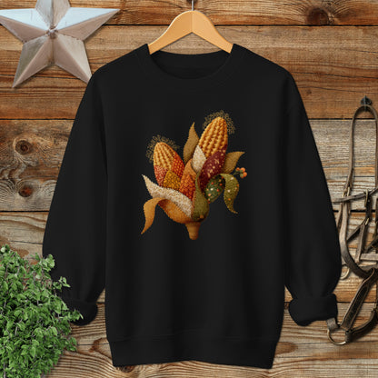 Autumn Harvest Corn Graphic Sweatshirt product