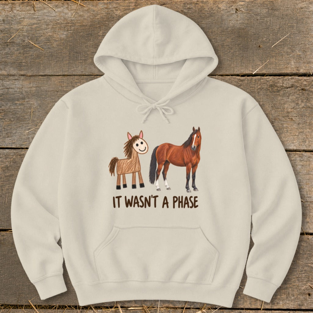 It Wasn't a Phase Drawing Hoodie