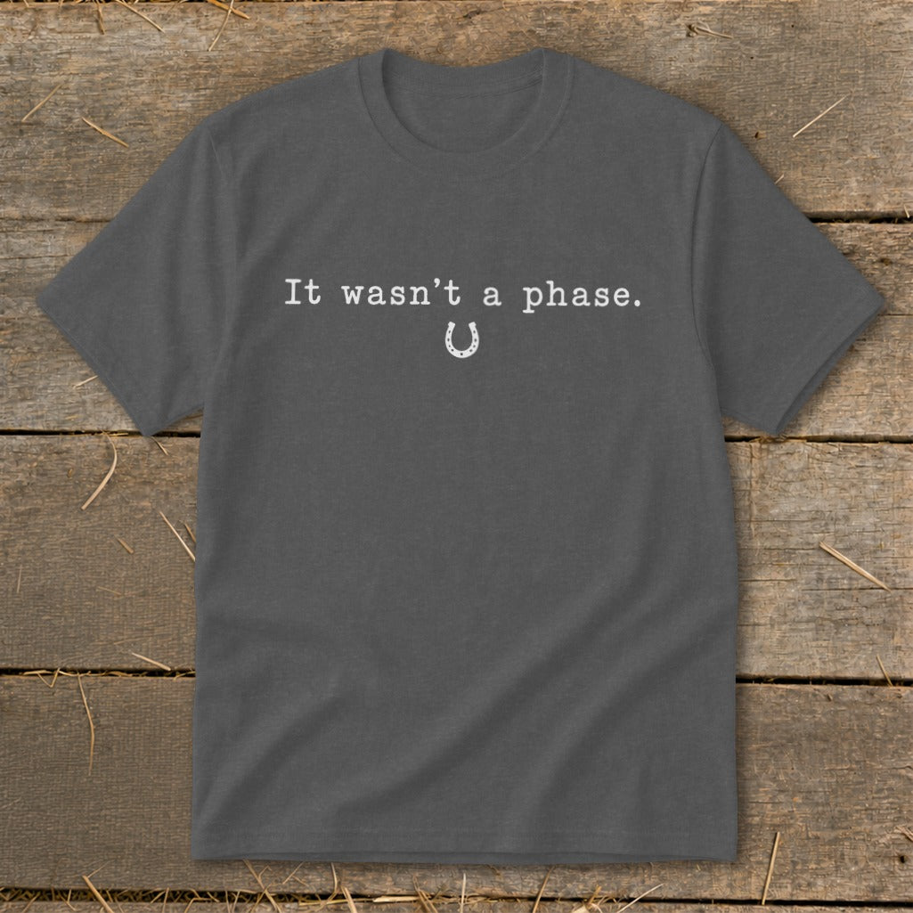 It Wasn't a Phase Horseshoe Youth Tee