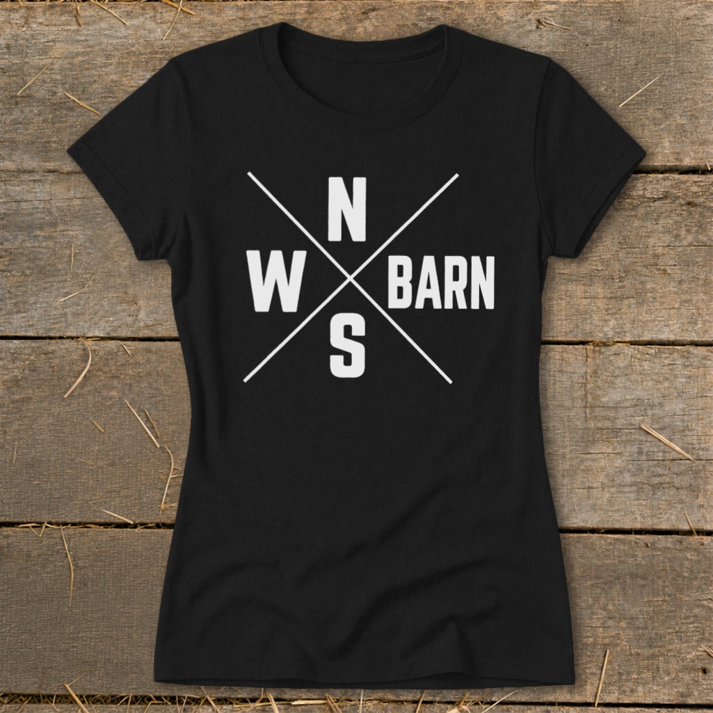 Barn Compass Ladies Tee