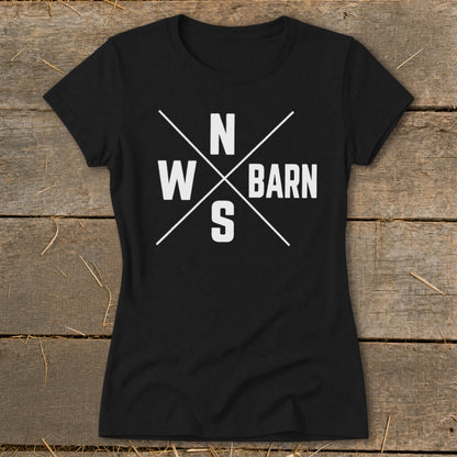 Barn Compass Ladies Tee