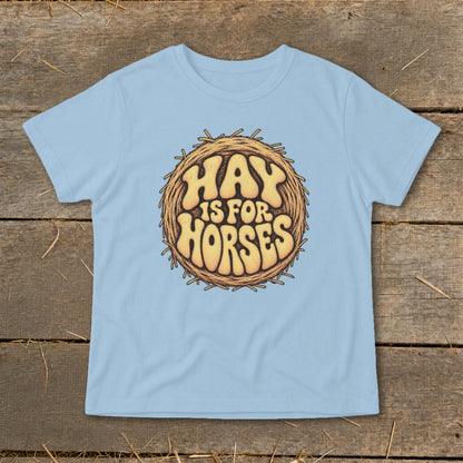 Hay Is For Horses Round Bale Infant Tee